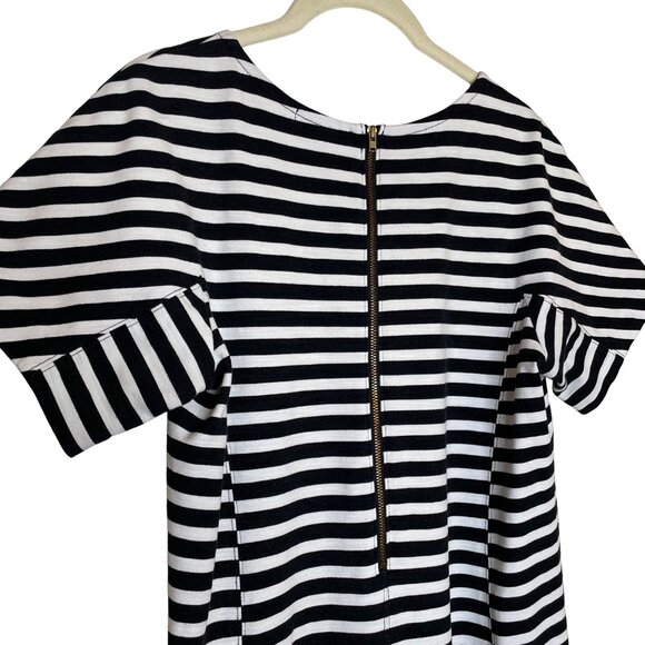 J. Crew Striped Ponte Shift Dress, S - Picture 6 of 9